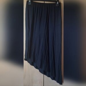 Black Asymmetrical Skirt